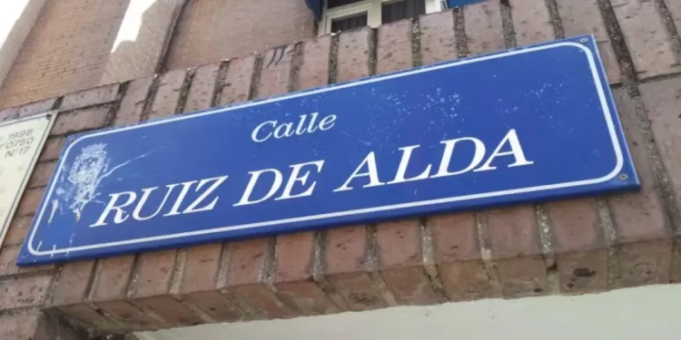 El Juzgado de Santander rechaza suspender el cambio de nombre de la calle Ruiz de Alda por Juan de Santander