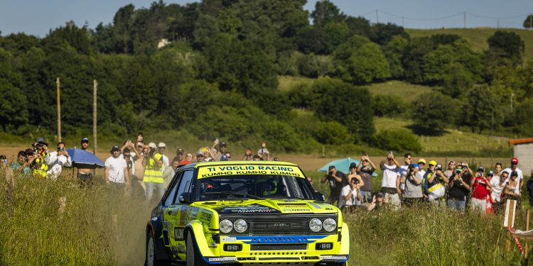 Paolo Diana vuelve a rugir en el Rallye Festival Hoznayo 2026 con su Fiat 131 Proto