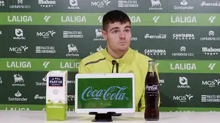 Canales: «Será un día especial ante el Burgos, pero la afición racinguista impresiona siempre»