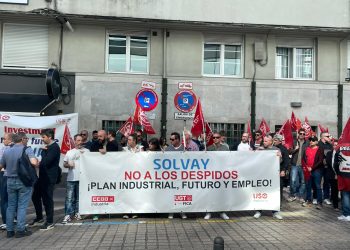 El comité de Solvay reclama apoyo institucional para minimizar el impacto del ERE con 77 despidos
