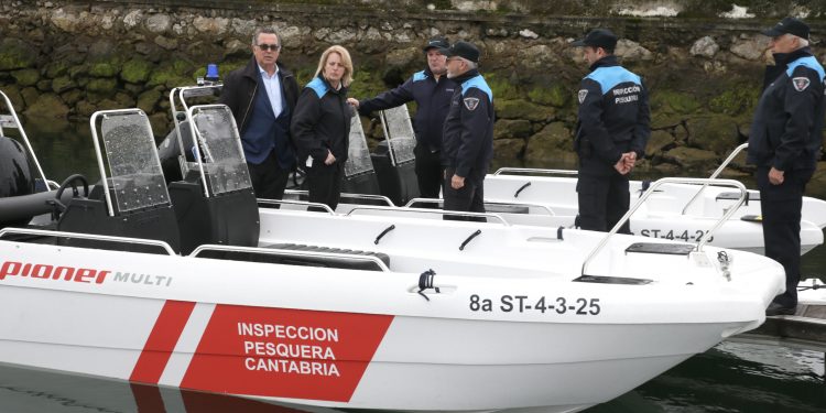 Gobierno de Cantabria invierte en tres nuevas embarcaciones para la vigilancia pesquera