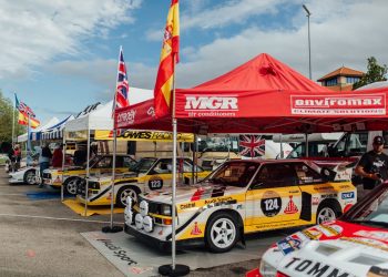 El Rallye Festival Hoznayo completa las verificaciones previas al inicio del fin de semana de competición