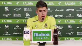 Íñigo llama a enganchar a El Sardinero con energía desde el primer minuto ante el Almería