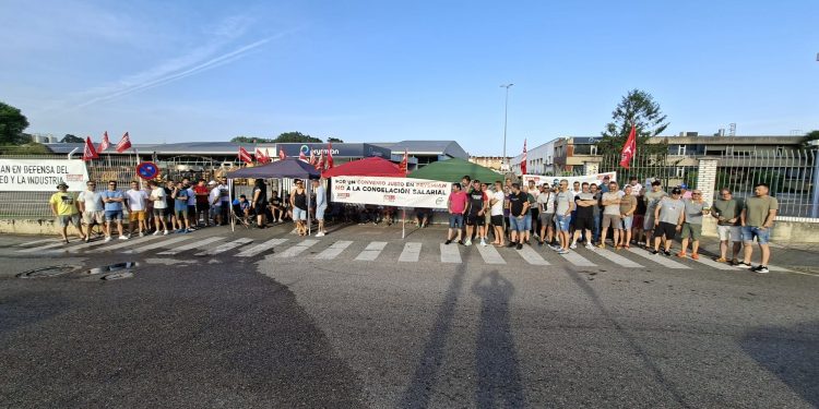 Prysmian de Maliaño paraliza la producción por quinta jornada de huelga ante el bloqueo del convenio y la propuesta de congelar salarios
