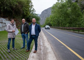 Las obras de la mejora integral del Desfiladero de La Hermida concluirán en las próximas semanas