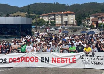 Nestlé de La Penilla entra en huelga general indefinida el 1 de junio tras fracasar la mediación en ORECLA y rechazar frontalmente la oferta de la empresa