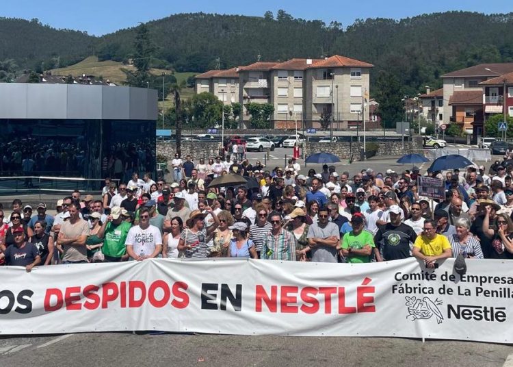 Nestlé de La Penilla entra en huelga general indefinida el 1 de junio tras fracasar la mediación en ORECLA y rechazar frontalmente la oferta de la empresa