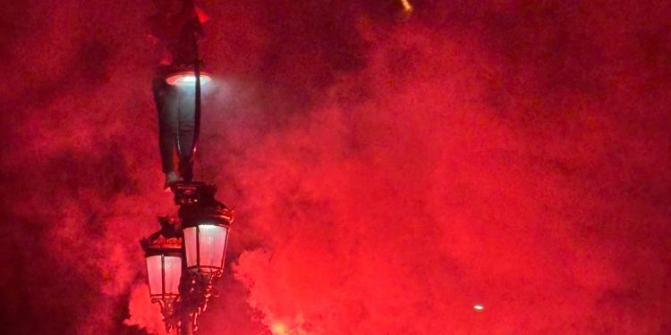 Noche de fiesta en Santander
