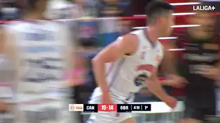 El Grupo Alega Cantabria cae estrepitosamente ante un Obradoiro imparable