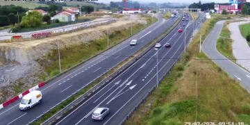 Transportes niega que la obra de la A-67 en Polanco esté paralizada y adopta medidas tras pedir la UTE la suspensión