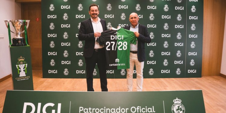 DIGI se convierte en patrocinador oficial del Racing hasta la temporada 2027/28