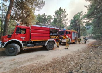 Cantabria envía un nuevo operativo de 12 efectivos para reforzar la extinción de los incendios de Madrid y Ávila