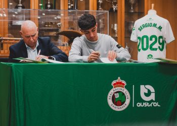 El Real Madrid acelera su interés por Sergio Martínez tras su gol en Primera y el Racing se atrinchera: «No está en venta»