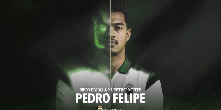 El Racing oficializa a Pedro Felipe hasta 2030