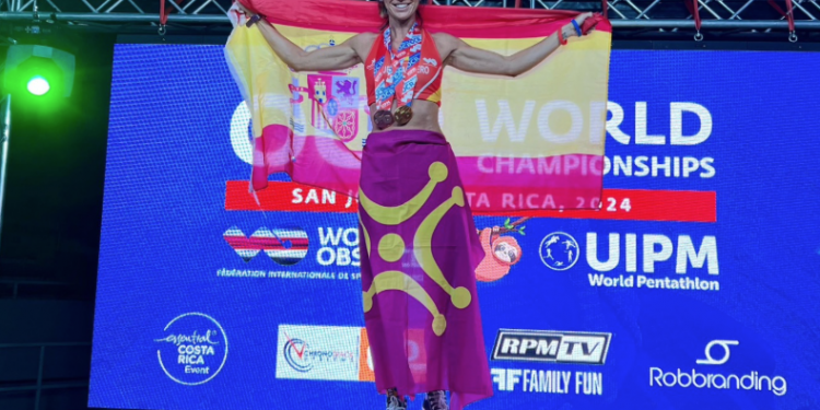 Fuencisla Vaquero logra la plata en el Mundial de carreras de obstáculos