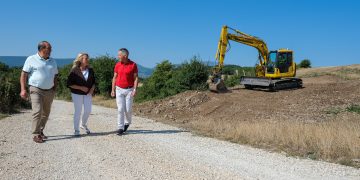 Avanza la primera fase de la concentración parcelaria de Campoo de Enmedio con casi un millón de euros de inversión